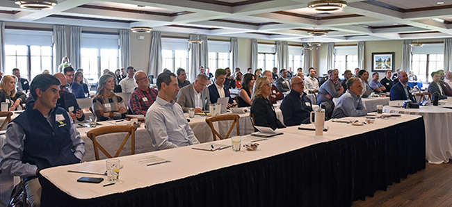 Advisors sitting at the Cornerstone National Meeting