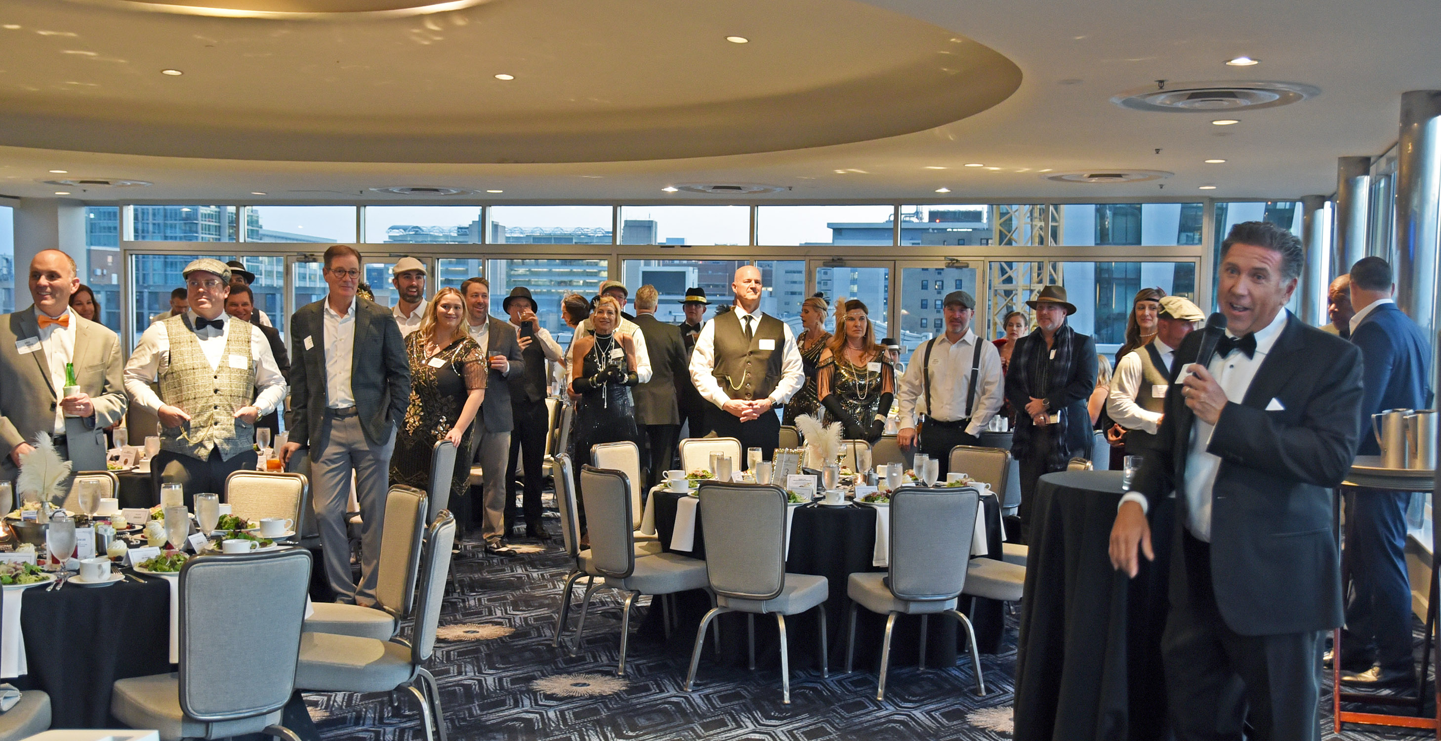 Joe Keifer gives a toast celebrating 20 years of Cornerstone